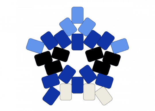 BLUE star charm - blue, chapter 5, deltarune, deltarune chapter 5, flower, video game