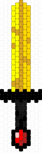 Finn sword - yellow,orange