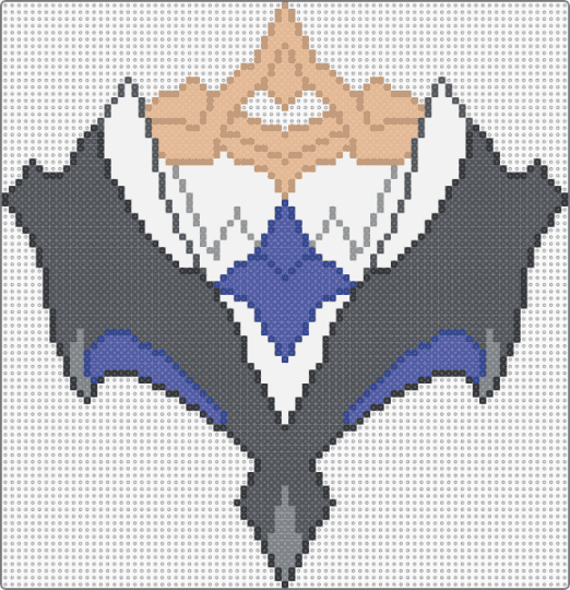dottore mask - gray,dottore,genshin,mask,omega,35,segment,il dottore,zandik