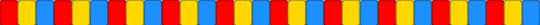Dmkd - red,yellow,light blue