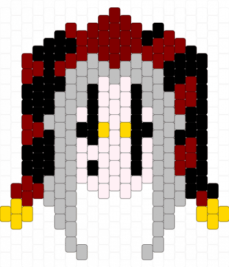 Pierrot Charm (TFC) - red,beige,pierrot,charm,tfc,circus