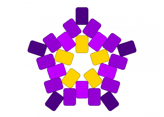 Small Nightshade Star - flower, nightshade, purple, star, yellow