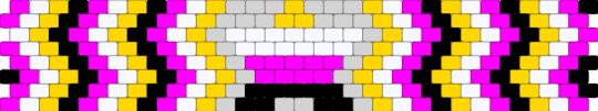 Nonbinary Pride Star Cuff - yellow,pink,pride,star,cuff,nonbinary