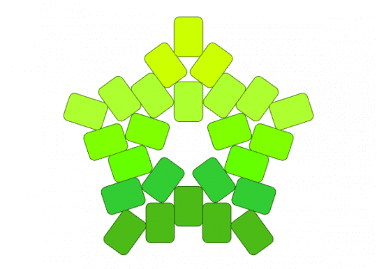 💚 Greenscale Star 💚 - cotdgradient, green, star