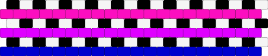 💙💜🩷 Random Cuff 🩷💜💙 - black, blue, cuff, pink, purple, striped, white