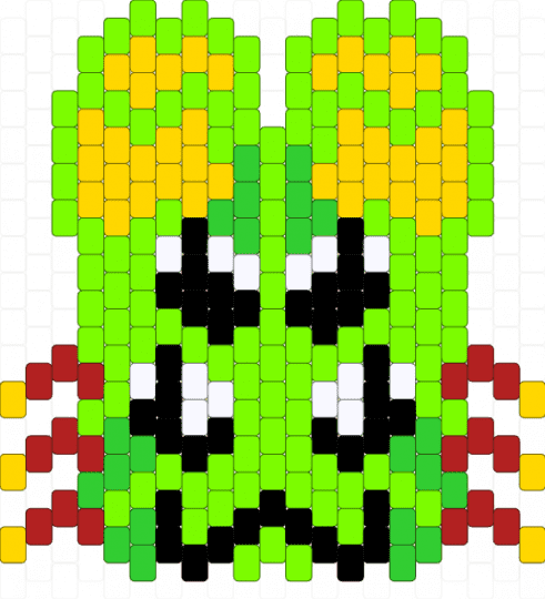 💫 Gnarpy Charm v2 💫 - alien, cat, charm, gnarpy, green, regretevator