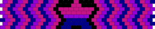 Bi Pride Star Cuff - pink,purple,bi,pride,star,cuff