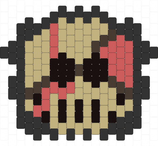 🩶 Slasher Charm 🩶 - beige, charm, forsaken, gray, roblox, slasher