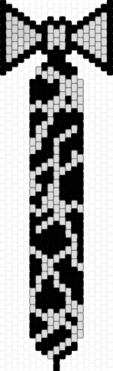 Crazy bow tie - black,white,tie,bold,crazy,scene,bowtie,both,white and black