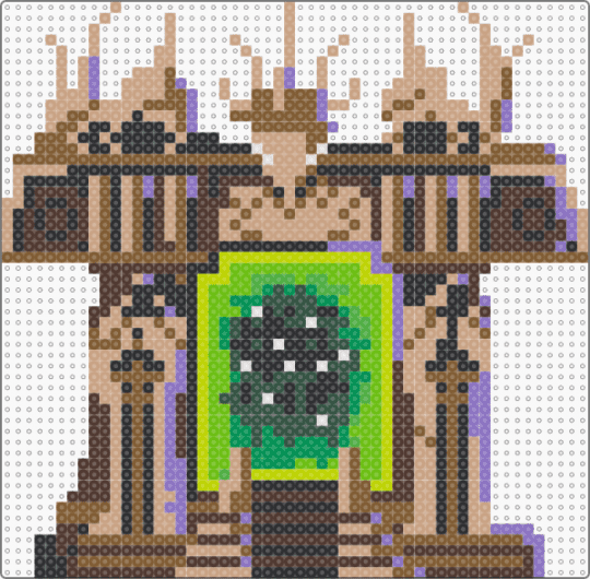 Dark Portal - beige,tan,brown,world of warcraft,wow,dark portal,tbc,game,video game,gaming,pixel