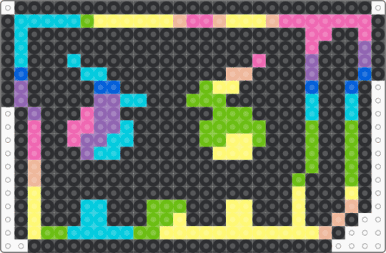 Barely Alive - black,yellow,green,colorful,edm,rave,dubstep,dj,barely alive,pixel,dance,music