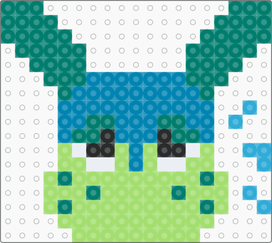 Squirm - teal,green,dandys world