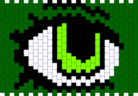an eye - green