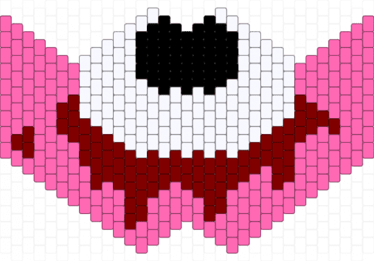 gloomy bear mask - pink,brown