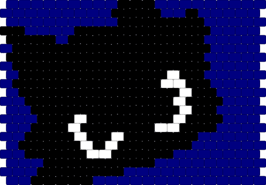 black cat - purple