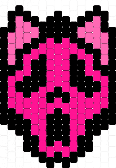 ghost cat - black,pink