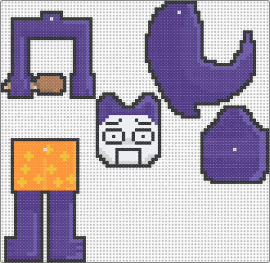 Kedamono Dangler! - purple,popee the performer,kedamono,popee,dangler,dangle,kedamono popee,popee performer