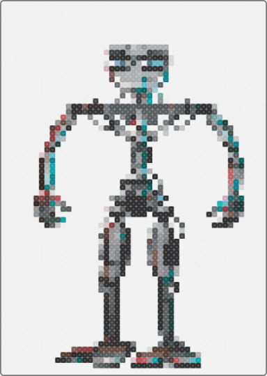 Endo - white,gray,brown