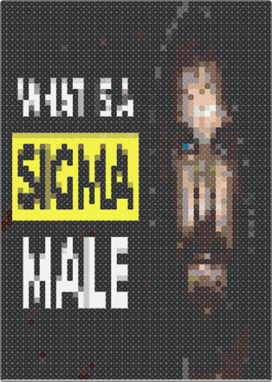 What is a sigma male? - black,brown,beige,yellow,colorful