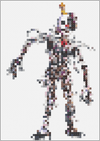 Ennard - white,gray,beige,pink,colorful