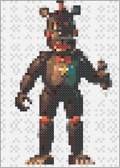 Lefty - white,tan,brown,gray