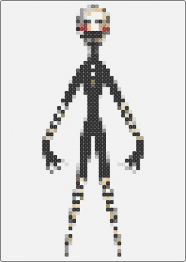 The puppet - white,gray,beige,brown