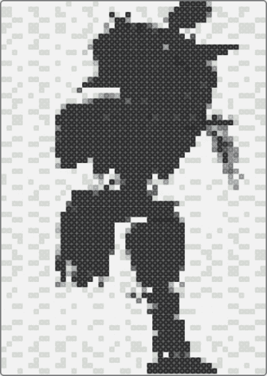 Phantom foxy - white,gray,brown