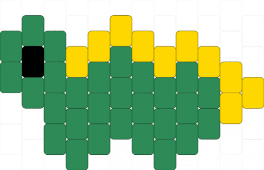small dino! - green,yellow,dino,dinosaur,stegosaurus