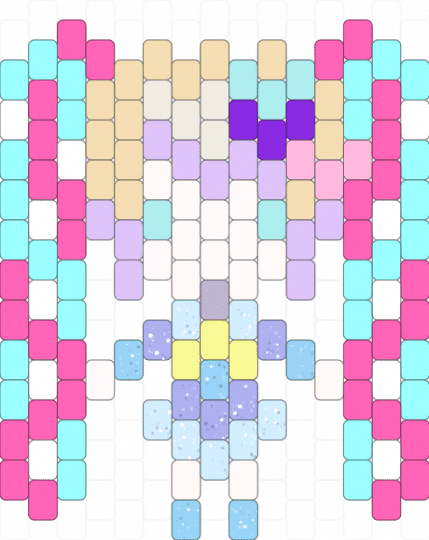 Chibi KAngel from needy streamer overload - light blue,pink,kangel,omgkawaiiangel,nso,amechan,cute,needy streamer overdose,chibi