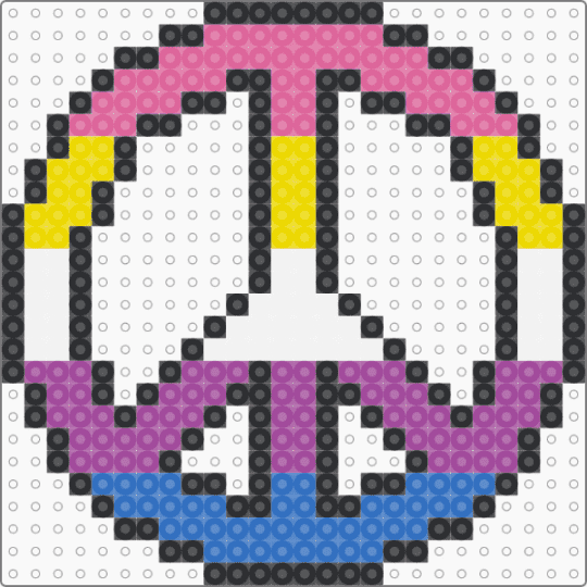 Bigender Pride Peace - pink