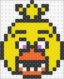 Chica - chica,fnaf,five nights at freddys,video game,character,horror,yellow,orange