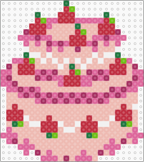Strawberry Shortcake - beige, pink