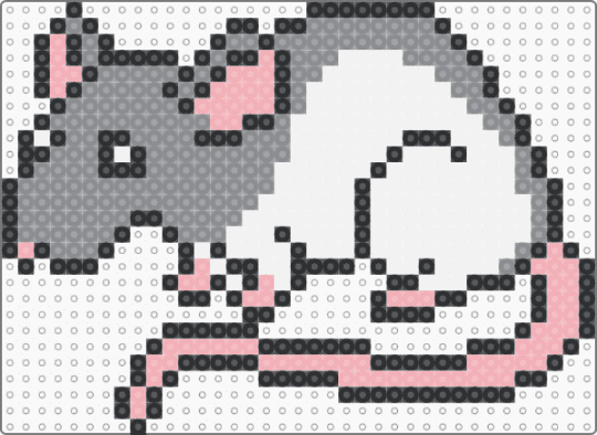 Rat - beige,gray