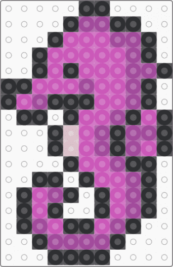 Seahorse Charm - pink
