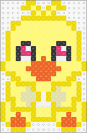 FNAF Mini Chica - chica,fnaf,five nights at freddys,video game,cute,character,horror,yellow