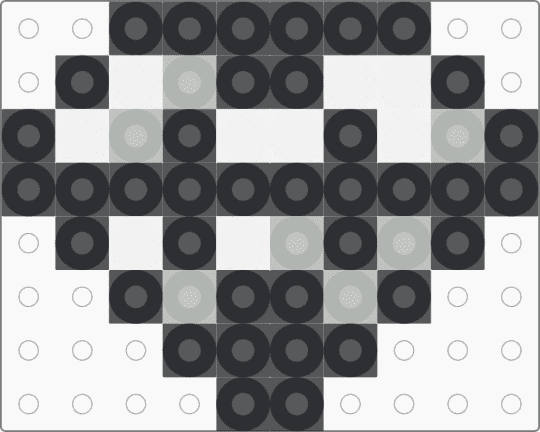 XS Gem Template - black, white