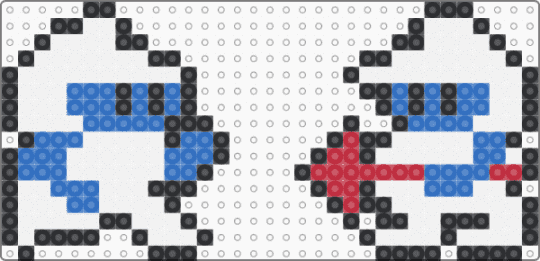 Dig Dug - white,blue