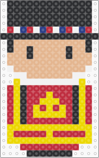 Beefeater (Yeoman Warder) - red,yellow,beige