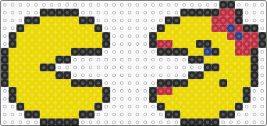 Pac-Man & Mrs. Pac-Man - yellow