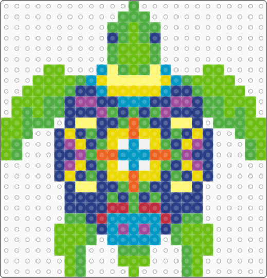 Sea Turtle - green,blue