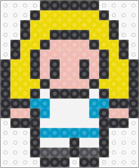 Alice - yellow,beige