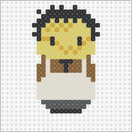 Leatherface - leatherface,texas chainsaw massacre,horror,character,halloween,movie,weeble wobble,chibi,beige
