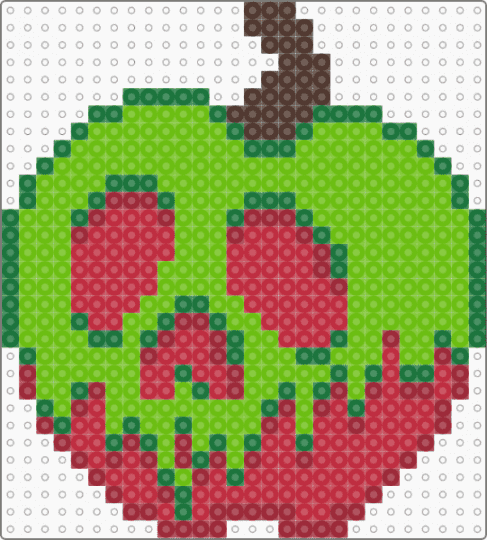 Poison Apple - green,red