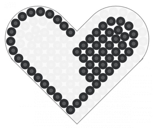Cracked Heart Template - 