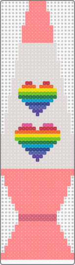 Pride Love-A-Lamp - red,beige