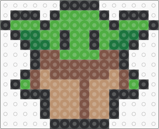 Grogu Sprite - green