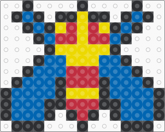 Galaga Zako - blue
