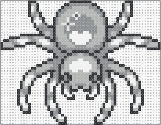 Giant Spider Template - gray,beige