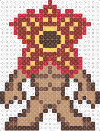 Demogorgon - demogorgon,stranger things,monster,creature,tv show,scary,spooky,brown,red