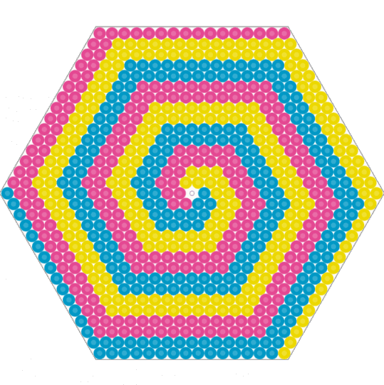 Pan Pride Swirl - pink,yellow,light blue